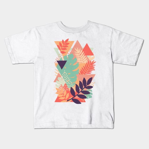 Bermuda Triangles Kids T-Shirt by TheChild